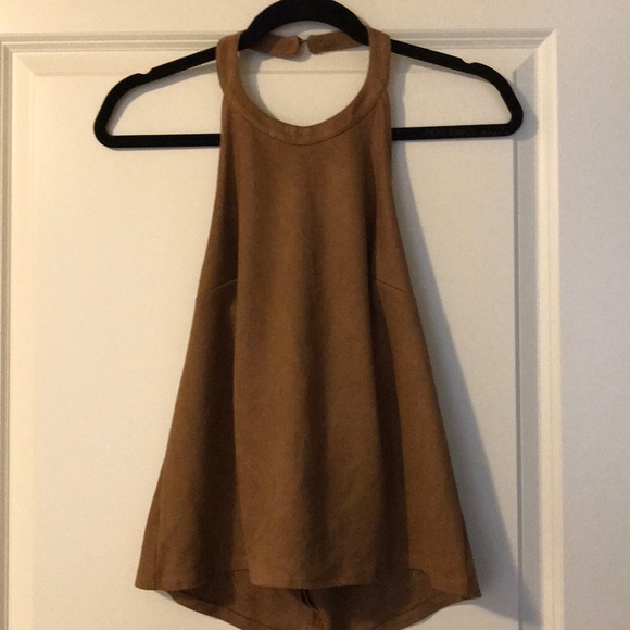 Halter, open back tank top. - Picture 1 of 2